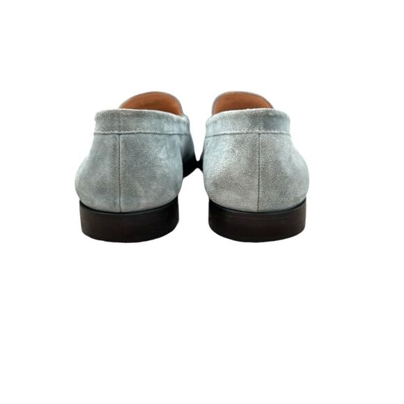 J Crew Winona Blue Suede Loafers | Size 8 - Picture 4 of 9